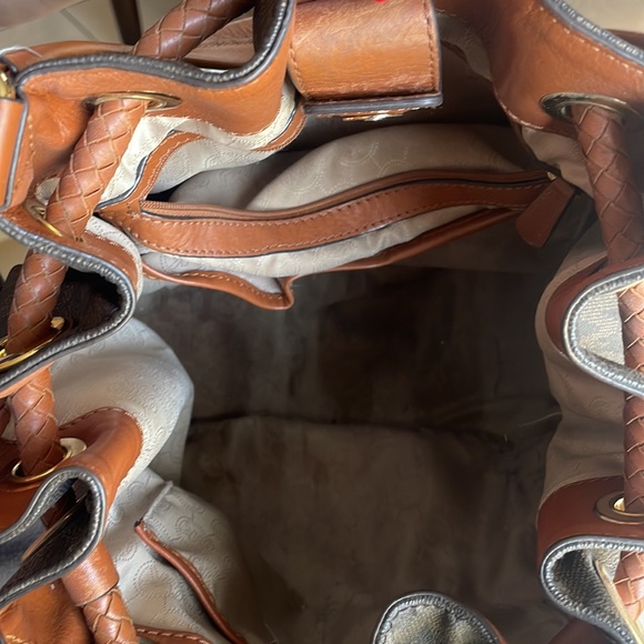 Gently used Mikael Kors monogram purse - Picture 6 of 6